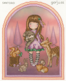 Borduurpakket Gorjuss - Be Kind To All Creatures - Bothy Threads