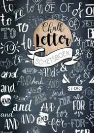 Chalk letterschetsboek - BBNC