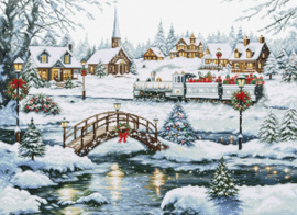 BU5111 Borduurpakket Luca-S - Icy Lights - Ijzige Lichten