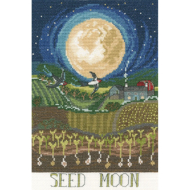 Borduurpakket Lizzie Spikes - Seed Moon - Bothy Threads