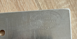 Basisplaat voor de Lowery Stand Silver Grey/Stainless Steel/Colored