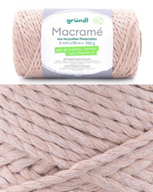 Macramé 330gram beige Grundl Wolle