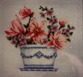 KRALEN BORDUURPAKKET - Floral Sketch - Bloemenschets - 0805