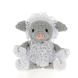 Lamb LEWY  - Eco Barbante - Amigurumi (complete set inclusief haaknaald)