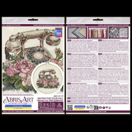 AH-312 Borduurpakket ABRIS ART -  Waiting for your Call