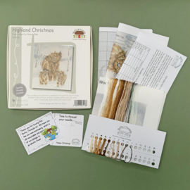 Borduurpakket Hannah Dale - Highland Christmas - Bothy Threads (XHD128)