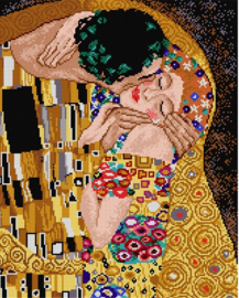 After Gustav Klimt - The Kiss - ORCHIDEA 40 x 50 (STRAMIEN)