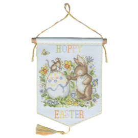 Borduurpakket Kate Garrett - Hoppy Easter - Bothy Threads