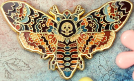 APS - Needleminder Mandala  - Death's Head Hawkmoth - Doodskop Mot