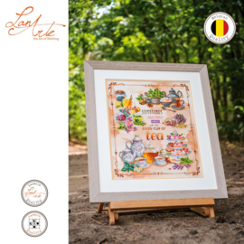 .Home and Garden - Tea Lover's Delight (weefstof met bewerkte achtergrond)