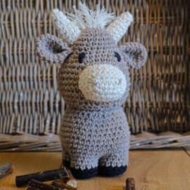 Ox OSCAR - eco barbante - Amigurumi (complete set inclusief haaknaald)