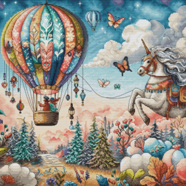 138 - Borduurpakket AVA Stitch - The World of Dreams - De Droomwereld
