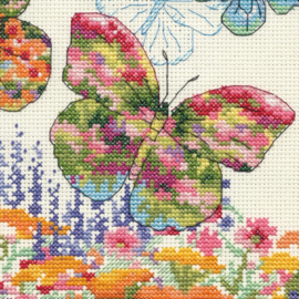 70-35448 - Floral Butterfly - Dimensions (USA)