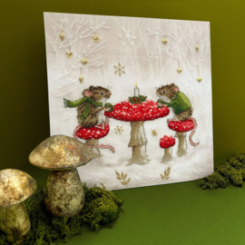 Borduurpakket Sarah Summers - Toadstool Treats - Bothy Threads