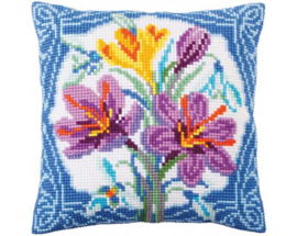 5288 KUSSEN BORDUURPAKKET CROCUS - COLLECTION D'ART