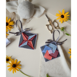 ABT049 KRALEN BORDUURPAKKET Decoratie Hanger - Warm Ray