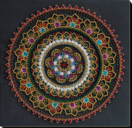 691 KRALEN BORDUURPAKKET MANDALA - ABRIS ART