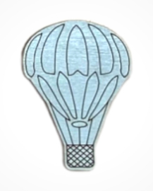 NEEDLEMINDER HOUT - Ballon Blauw