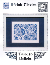 BORDUURPATROON TURKISCH DELIGHT - INK CIRCLES