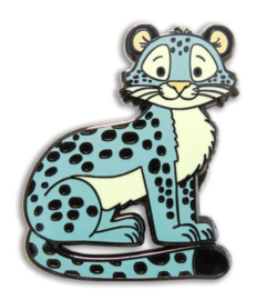 LETI - Needleminder Snow Lepard Cutie - Sneeuw Luipaard - letistitch
