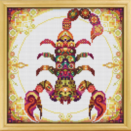 Borduurpakket Mandala Schorpioen - 618 -1 - Awesome Pattern Studio