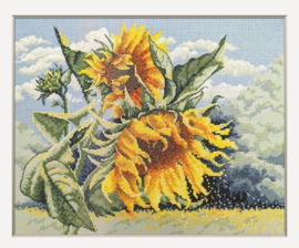 A1033 - Borduurpakket Sunflowers in the Wind - Aine