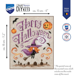 Borduurpakket Vervaco - Happy Halloween - PN-0221358