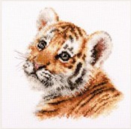 1-033 ANIMAL PORTRAITS. TIGER CUB