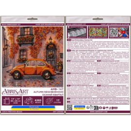 AMB147 KRALEN BORDUURPAKKET Autumn Neighborhood - Herfst Buurtje