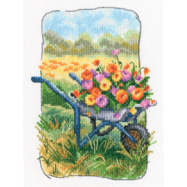 Borduurpakket Grandmother's Old Garden 347 - RTO