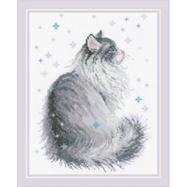 1912 BORDUURPAKKET SNOWY MEOW - RIOLIS