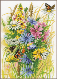 Marjolein Bastin - WILDE BLOEMEN EN VLINDERS (telstof)