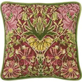 Petit Point borduurpakket William Morris - Honeysuckle And Tulip - Bothy Threads