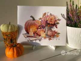 STILL LIFE WITH PUMPKINS - MEREJKA  (241)