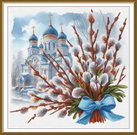 CP2380 Borduurpakket Nova Sloboda - Willow Miracle - Wilgen Wonder