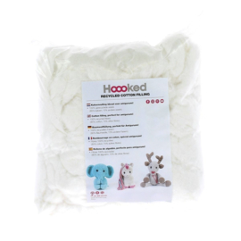 Katoenvulling ideaal voor amigurumi - 100% gerecyclede vezels (wit) 1 kilo