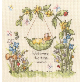 Borduurpakket Honor Barton - From Little Acorns - Bothy Threads