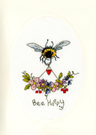 BORDUURPAKKET ELEANOR TEASDALE - BEE HAPPY - BOTHY THREADS