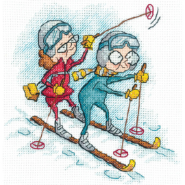 SANB-24 - Grannies on Skies - Grootmoeders op Skieën - Andriana