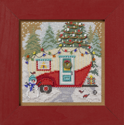 Button and Beads kit - Christmas Camper - Mill Hill