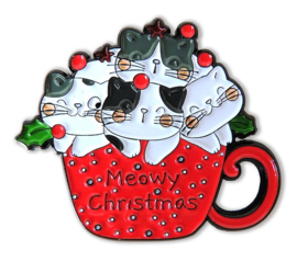 LETI - Needleminder MEOWY CHRISTMAS - letistitch