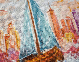 AH-231 Borduurpakket ABRIS ART - On waves of Adventure - Op de golven van avontuur