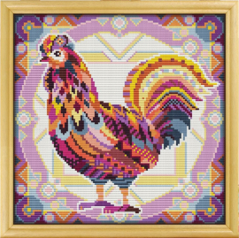 Borduurpakket Mandala Kip - 535-1 - Awesome Pattern Studio