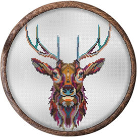 Borduurpakket Mandala Hert - 240 - Awesome Pattern Studio