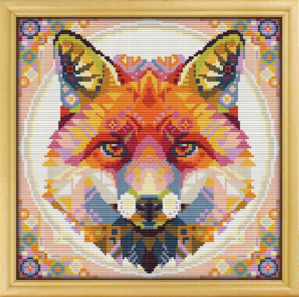 Borduurpakket Mandala Vos - 619-1 - Awesome Pattern Studio
