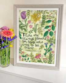 Borduurpakket Chloe's Chateau - Vision Of Spring - Bothy Threads