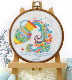 ZODIAC SIGNS - Embroidery (WATERMAN)