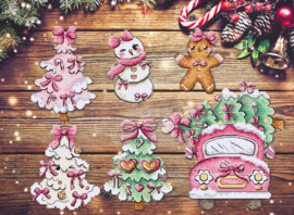 Borduurpakket LETI L9969 -Sweetmas Ornament