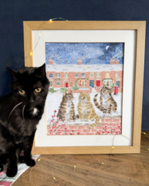 Borduurpakket Hannah Dale - Snow Is Glistening - Bothy Threads