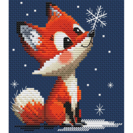 8127 - Borduurpakket Delicate Snowlight - Collection d'Art